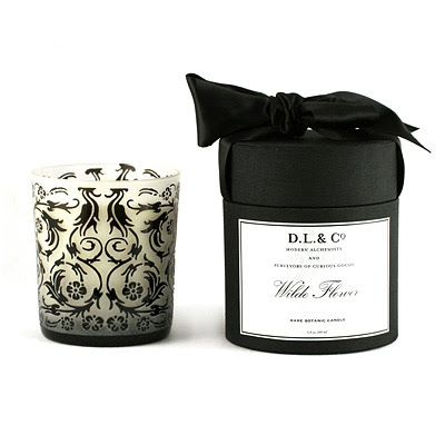 D.L. & Co Wilde Flower Candle from Auto