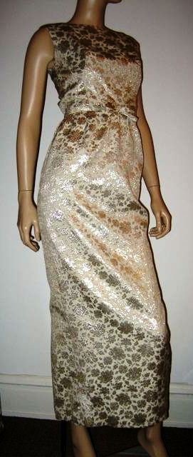Metallic evening gown from Bobette Cohn