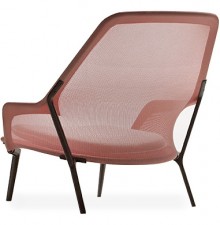 A pink slow chair design Ronan & Erwan Bouroullec from Hive
