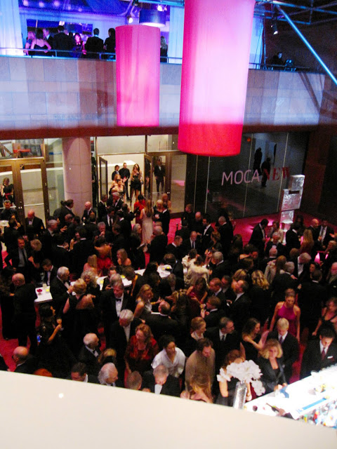 Red carpet at MOCA's 30th anniversary party