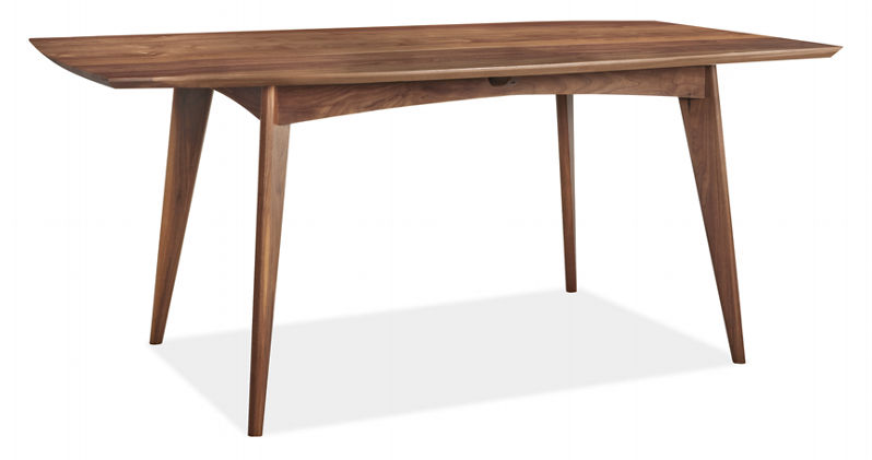 Wood dining table from Room & Board