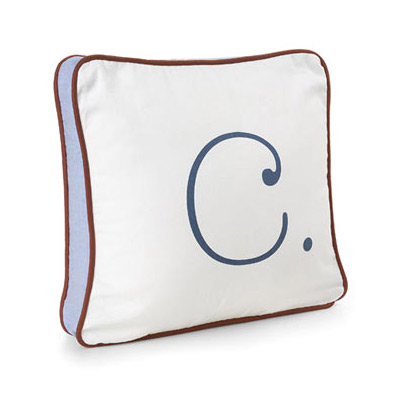 Letter pillow from Layla Grace