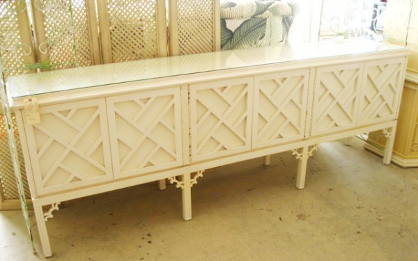 Long Chippendale Credenza