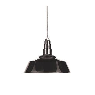 black barn style pendant light from DWR