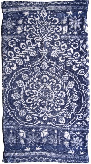 100% Turkish cotton towel in royal blue from Fresco Towels