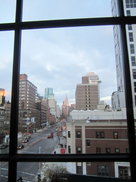 view from a suite at The Bowery Hotel
