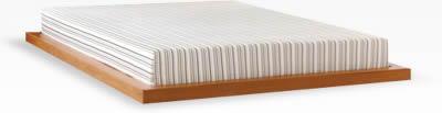 Organic memory foam mattress from Essentia