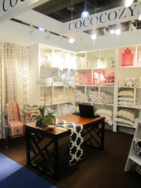 COCOCOZY booth at the New York International Gift Fair