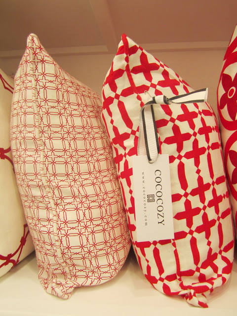 COCOCOZY pillows at the New York International Gift Fair