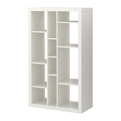 White bookshelf from Ikea