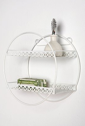 Loop de Loop Lace Shelf in white from Urban Outfitters